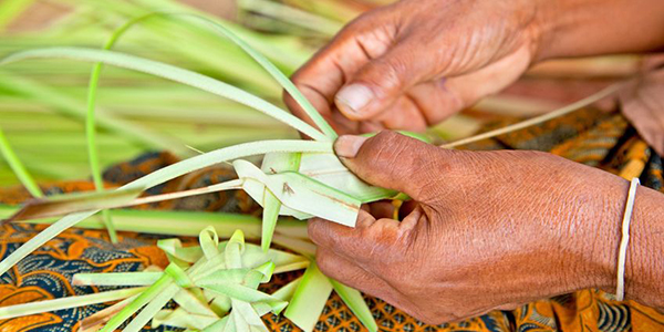 Banana Leaf crafts - Bali