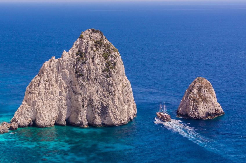 Keri Caves and Cliffs in Zakinthos