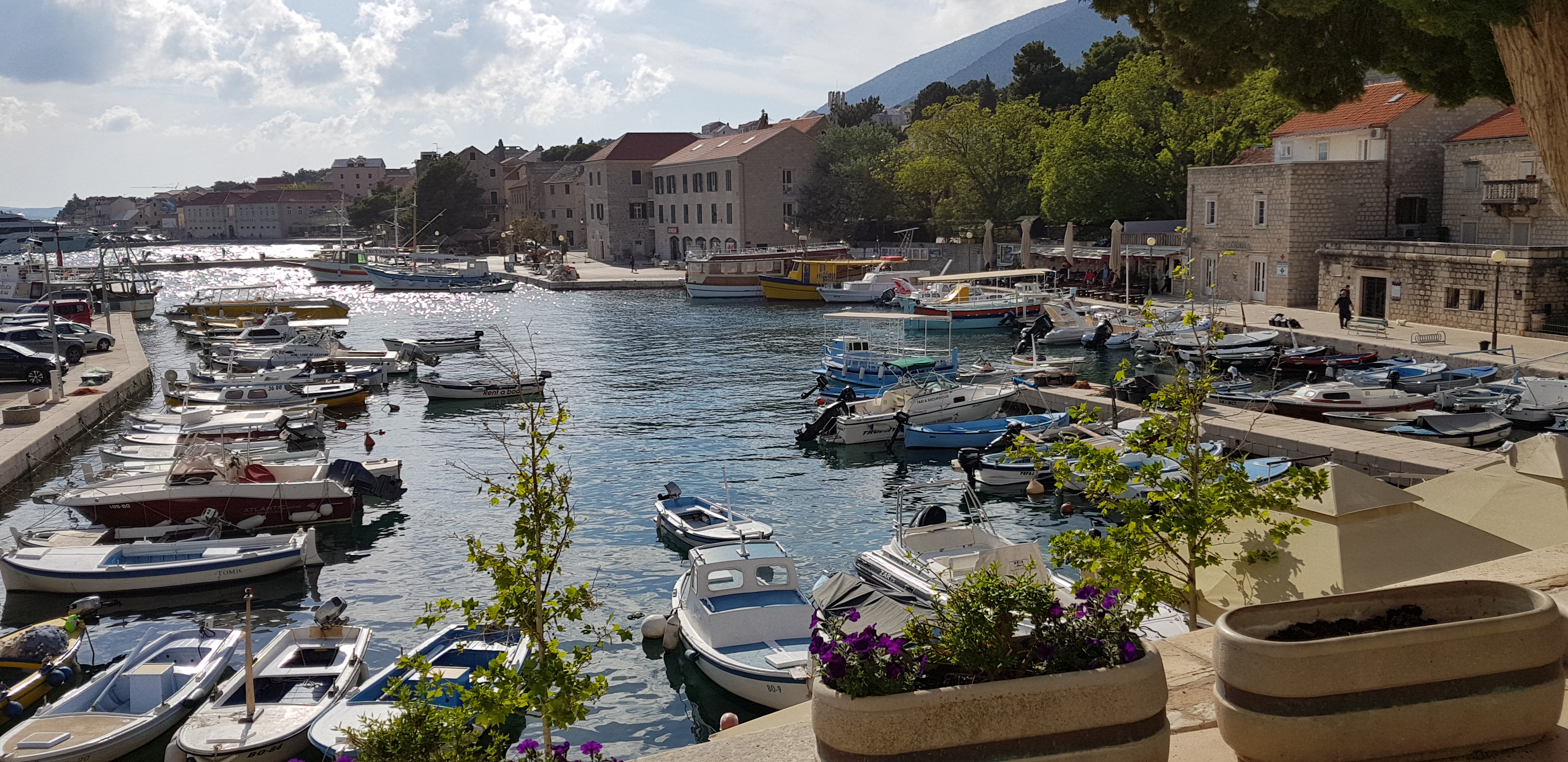 Harbour village of Bol on Brac Island, Croatia