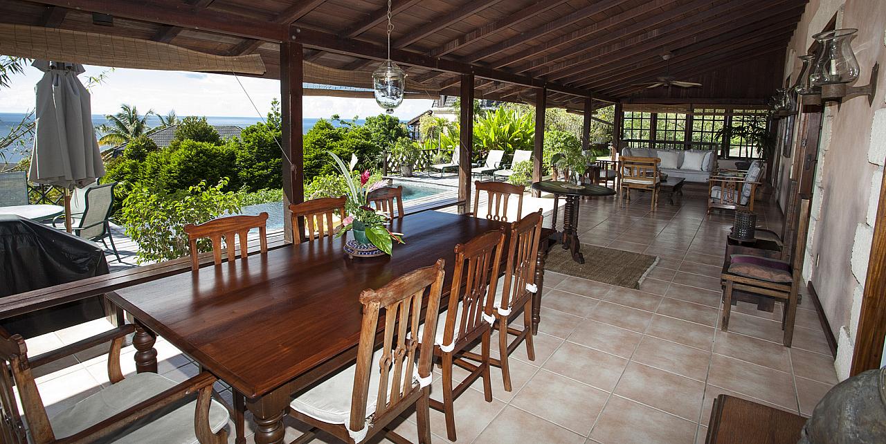 Barbados, Seascapes Villa - Patio View Barbados, Seascapes Villa - Patio View
