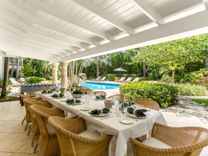 Bluff House & Cottage -Sandy Lane Beach , Beachfront villas Barbados , Sandy Lane Beach , Sandy Lane Estate , St James , West Coast Barbados  