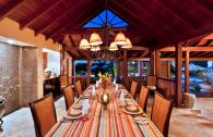 Barbados, Sandy Lane, Villa Alila - Dining Area